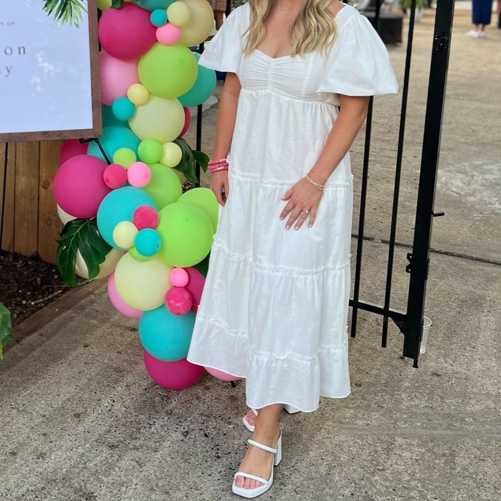 Show Me Your MuMu Ivory Textured Dress